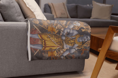 Shiva Hindu Blanket