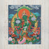 Green Tara Thangka Blanket