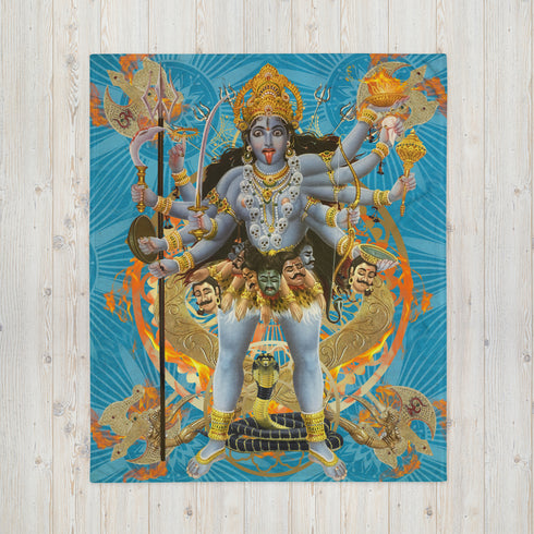 Kali Hindu Blanket