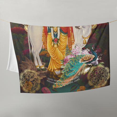 Krishna Hindu Blanket