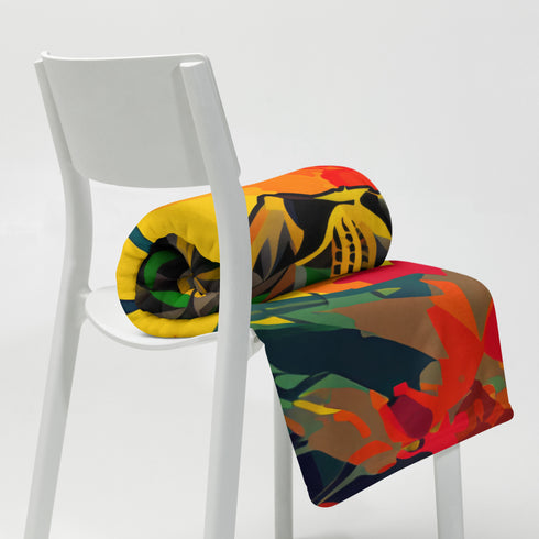 Lion Mama Africa Blanket
