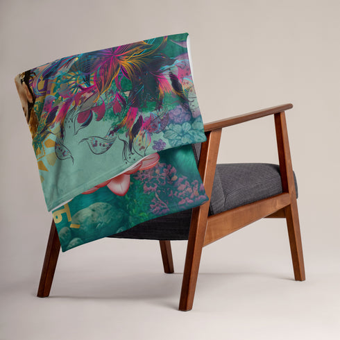 Hanuman Hindu Blanket