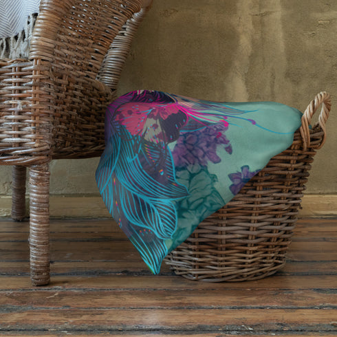 Hanuman Hindu Blanket