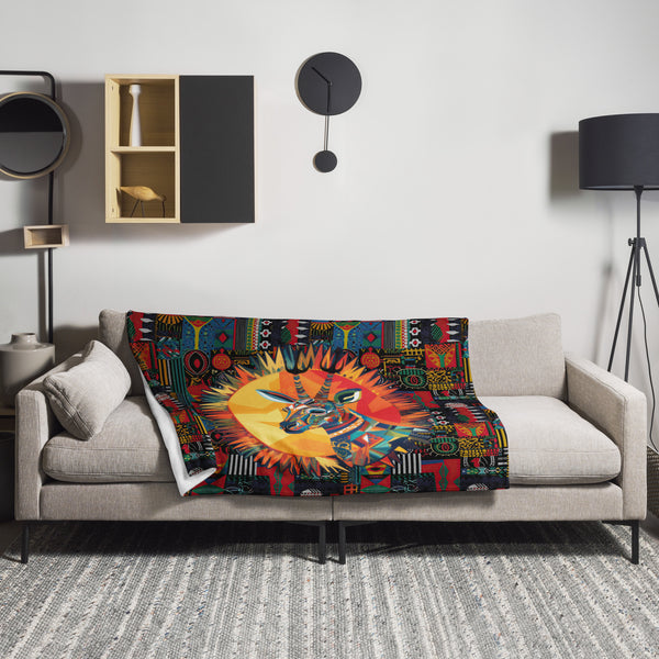 Gazelle Mama Africa Blanket