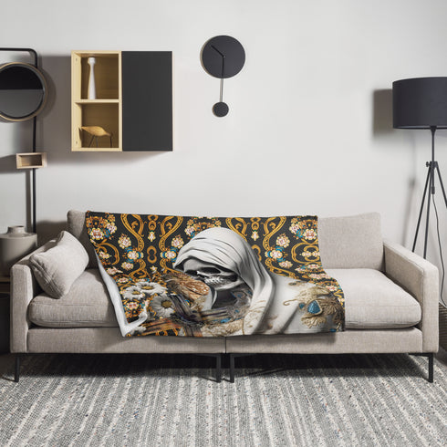 Transformative Power of Santa Muerte - Blanca Blanket offering spiritual connection