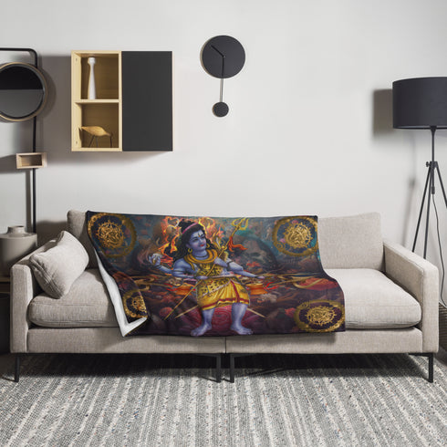Shiva Hindu Blanket