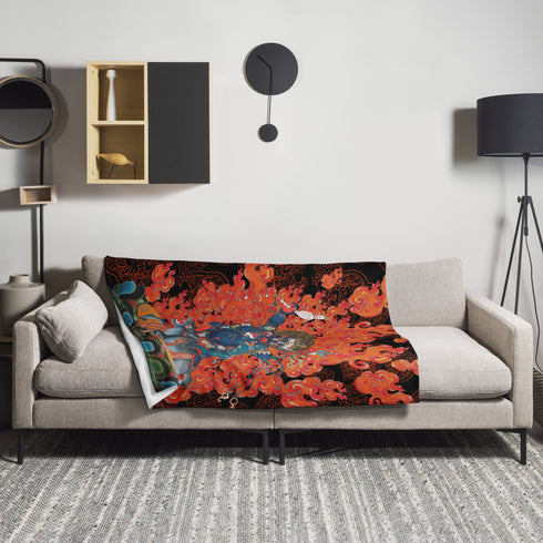 Yama Thangka Blanket