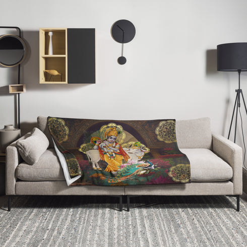 Krishna Hindu Blanket