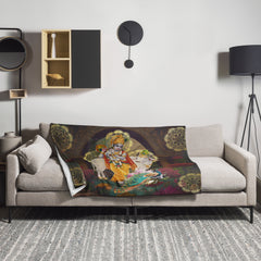 Krishna Hindu Blanket