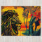 Lion Mama Africa Blanket