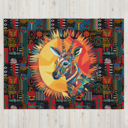 Gazelle Mama Africa Blanket