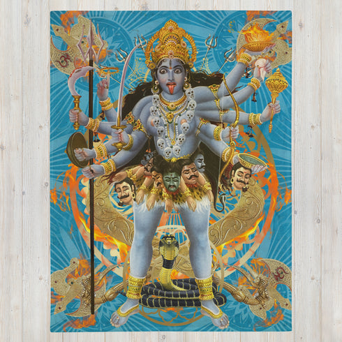 Kali Hindu Blanket