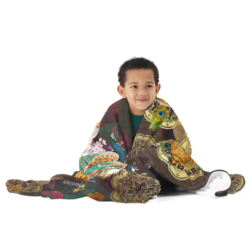Krishna Hindu Blanket