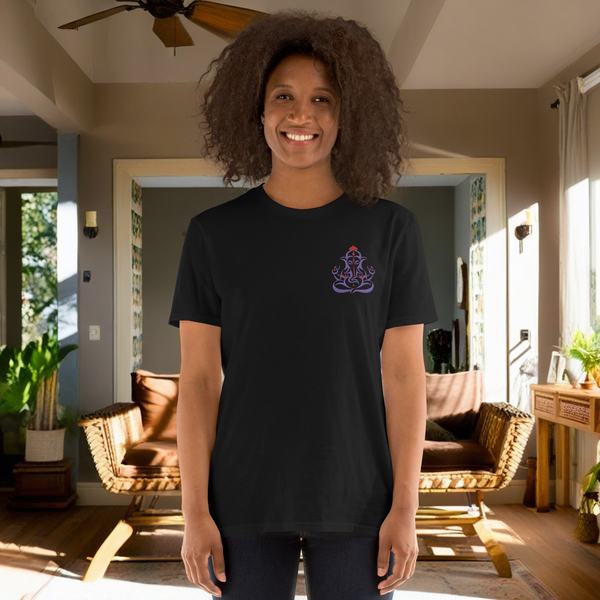 Shiva HIndu Embroidery T-Shirt