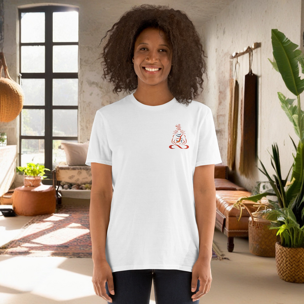 Shiva Hindu Embroidery T-Shirt