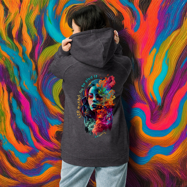 Psychedelic Pop Eco Hoodie