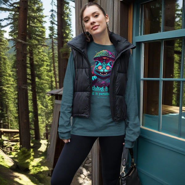 Psychedelic Pop All Over Long Sleeve T-Shirt