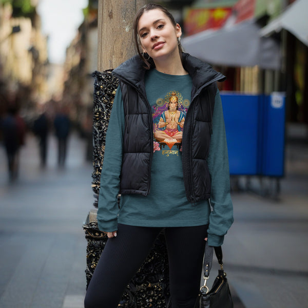 Hanuman Hindu Long Sleeve T-Shirt