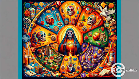 Exploring the Symbolism of the Seven Santa Muerte Colors
