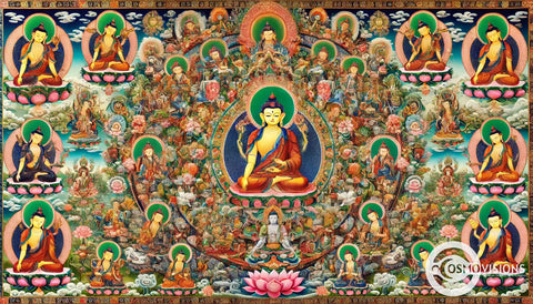 Exploring the Sacred Art of Tibetan Thangka Painting: A Journey into Buddhist Tradition and Culture