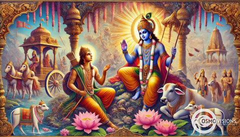 Unlocking the Wisdom of Krishna and Arjuna in the Bhagavad Gita