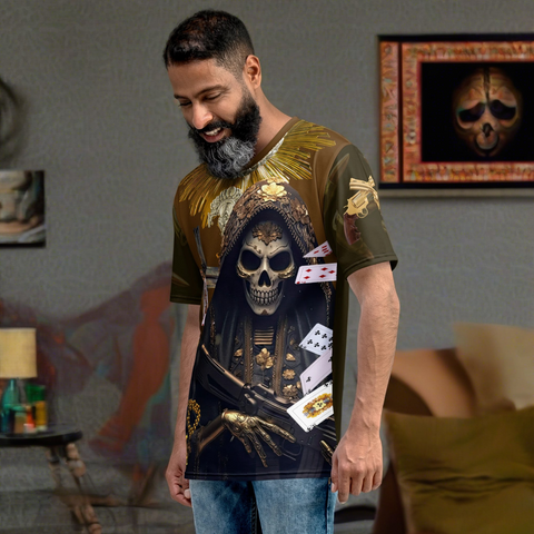 Narcos Santa Muerte All Over T-Shirt