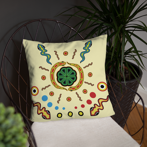 Deer Huicholes Pillow