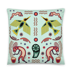 Bird Huicholes Pillow