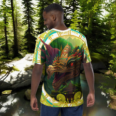 Quetzalcoatl Aztec All Over T-Shirt
