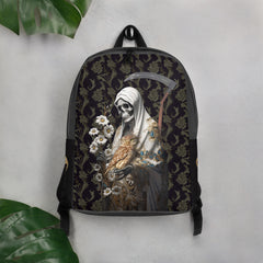 Blanca Santa Muerte Backpack