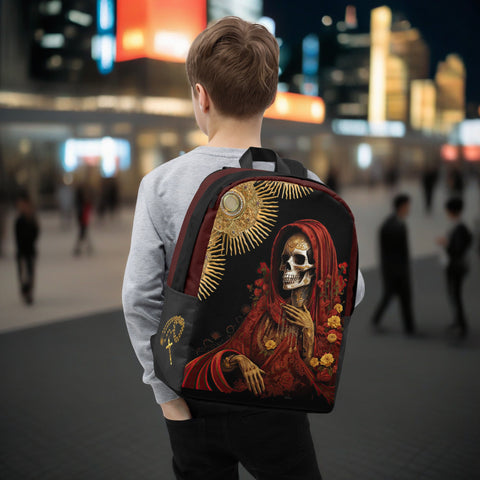 Roja Santa Muerte Backpack
