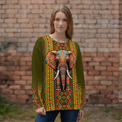 Elephant Mama Africa Sweatshirt