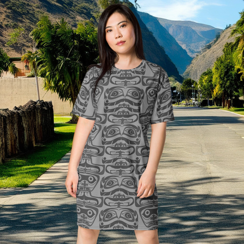 Haida Tlingit T-Shirt Dress