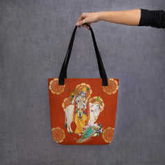 Krishna Hindu Tote bag